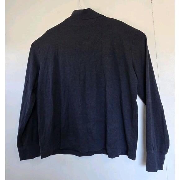 Polo Ralph Lauren Sweater Mens XL Navy 1/4 Zip Pullover Casual Fall Lightweight - Picture 5 of 7